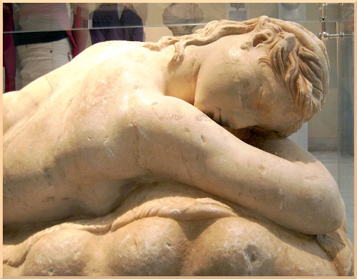 [I-007.6] Statue of a Sleeping Beauty