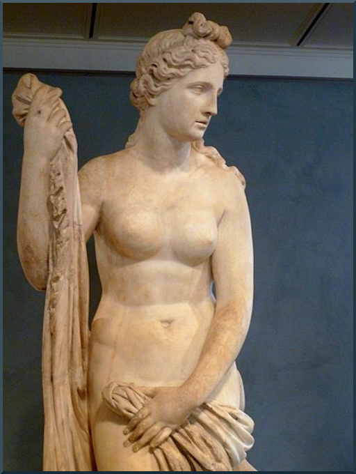 [I-006.2] Statue of a Greek Princess Guarding her Alluring Chastity